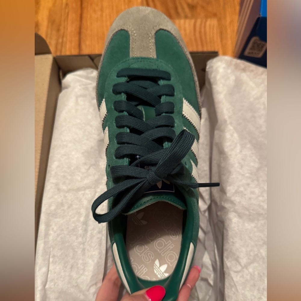 Adidas Samba OG 'Collegiate Green Gum' NWOT - Picture 3 of 7